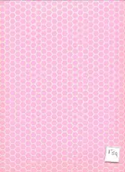 Pink Octagon Tile Floor Sheet #7327 Houseworks mini