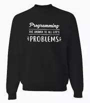 Programming Sweatshirt Computer Programmer HTML IT Tech Person Gift Sweater