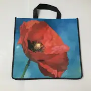 Tesco Poppy Tote Bag British Legion Poppy Scotland Red Remembrance Forces New