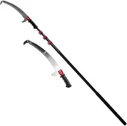 Telescopic Pole Saw 24FT/7.3m Multi-Purpose Extendable Tree Pruner Pruning Saw Use for Pruning and Trimming Branches Cutting Leaves Garden Fruit Tree Saw