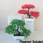 Pine Rose Fake Plants Plastic Flowers Simulation Bonsai Artificial Potted