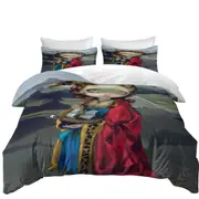 Gothic style Painting Angel a Safe Harbor Quilt Cover
