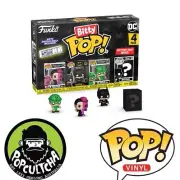 Batman - Batman, Two-Face, The Riddler & Mystery S04 Bitty Pop! Vinyl 4-Pack