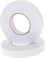 KALLORY 2Pcs Shockproof Adhesive Tape Strip Thick Sealing Plaster for Sound Insulation Home Door and Window Use Durable and Easy to Cut Weather Stripping for Noise