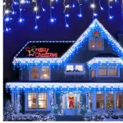 Magical 82ft Outdoor Christmas Lights - 792 LEDs, 8 Modes & Safety Features