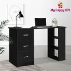 Artiss Computer Desk Office Student Study Table Workstation Drawers 120cm Black