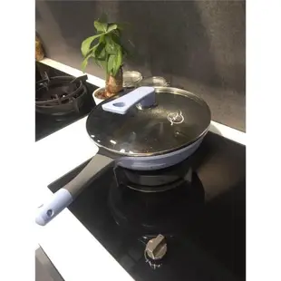 德國麥飯石湯鍋兩用炒鍋無油煙平底不粘鍋真空養生套裝鍋具