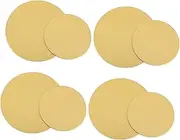 VINTORKY Round Cake Boards (Set of 8) 6 Inch 8 Inch Mousse Cake Bases Cardboard Nonstick for Baking Decorative for Special Occasions