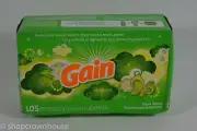 GAIN Dryer Sheets 1 Pack of 105 Sheets ORIGINAL Scent Wrinkles Static