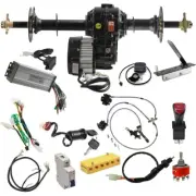 760mm 1000w Rear Electric Motor Differential Axle Kit for Trike Go kart ATV Quad