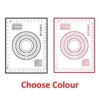 Non-Stick Silicone Rolling Baking Pastry Dough Kneading Sheet Mat Colour / Size