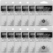 12 Pcs Wein Cell MRB400 Zinc Air 1.35V Battery, RM400 EPX400