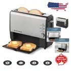Fast & Convenient 2-Slice Toaster - Programmable Settings & Cool Touch Finish