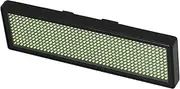 Veemoon Rechargeable Programmable LED Name Tag with Bright Screen Digital Signage Badge for Ktv Bars and Clubs Display Multiple Settings Engaging Effect White Color