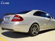 Carbon Mercedes C209 Trunk Deck Lip Spoiler A Type Coupe 2003-2009