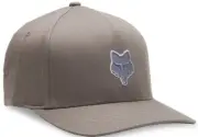 Fox Racing Fox Head Flexfit Hat Steel Gray