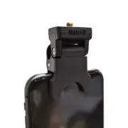 Adjustable Phone Tripod Clip with 1/4 Screw Mount for Fill Light and Cameras