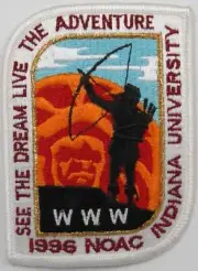 Boy Scout OA Order of the Arrow 1996NOAC Pocket Patch