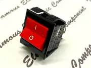 1pcs - CARLING 5A 250V - 10A 125V 1/2HP ON-OFF Rocker Switch - Toggle Switch