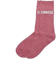 [Générique] Connasse Glitter Socks Pink Size 3-8 Pink 34, pink, 34