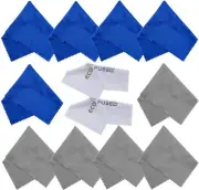 Micro|fiber Cleaning Cloths - 10 Cloths and 2 White Cloths - Ideal for Cleaning