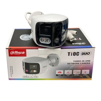 Dahua 8MP Panoramic WizSense PoE IP Camera 2-Way Audio IPC-PFW3849S-A180-AS-PV