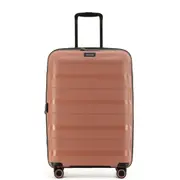 Tosca Comet 25 In Medium Hard Shell Travel Luggage/Suitcase Trolley Bag Mocha