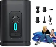 Electric Air Pump - Rechargeable Vacuum Storage Bag Pump | Portable Tiny Portable Pump | Inflatable Pool Raft Bed Boat Toy | Yoga Fitness Ball for Outdoor Camping
