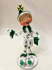 2018 Annalee Doll 150818 Shamrock Elf 9” Posable St. Patrick’s New