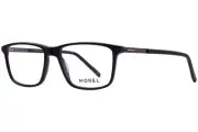 Morel Mozart-2-US SP04 Eyeglasses Men's Grey/Red Full Rim Rectangle Shape 53mm