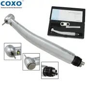 COXO Dental Self Power LED High Speed Handpiece E Generator Turbine 4 Holes