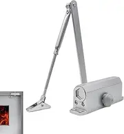 Hydraulic Door Closer, Adjustable Automatic Door Closure, Adjustable Automatic Door Closer - Heavy Duty Hydraulic Door Closer | Household Push-Pull Door Closer, Warehouse, Apartment Auto Gate and Door