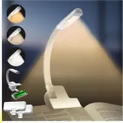 Book Light Reading Lights for Books in Bed 3 Color & Stepless Dimming Brightness