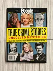 People Special Edition Magazine "TRUE CRIME STORIES" Unsolved Mysteries & MORE!