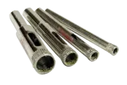 Diamond core drill bits set electroplated Ø 5-10 mm