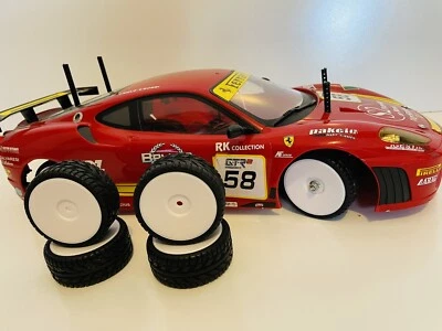 1/10 On-Road RC Car Wheels & Tyres 26*64MM HSP Tamiya HPI Kyosho TT-01 TT-02 D3