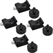 Hoement Hot Shoe Mount Adapter Set 8pcs Cold Shoe Flash Adapter for Camera Tripod Easy to Install