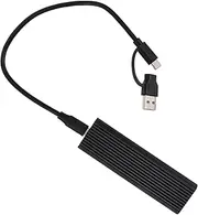 SECFOU 1 Set Mobile Hard SSD USB Adapter Hard Drive Enclosure External Nvme Enclosure Drive Enclosure Nvme Reader USB Nvme Adapter SSD to USB Adapter