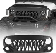 Front Grille fits for Jeep Wrangler 2007-2017 JK Rubicon Sahara Sport Unlimited