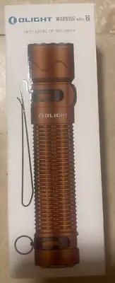 Olight Warrior Mini 2- Desert Tan, LED Flashlight- Limited Edition