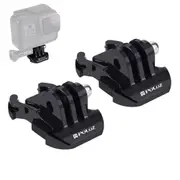 2Pcs Quick Release Buckle Clip Mount for GoPro Hero 13 12 11 10 9 8 7 6 5 4 3 Session