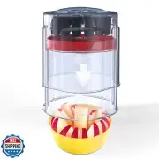 Newness 5.12-Inch Apple Slicer - 16 Slices, Ultra-Safe and Heavy-Duty Stainle