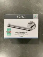 Zack Scala Polished Stainless Steel Toilet Roll Holder 40050 **NEW**