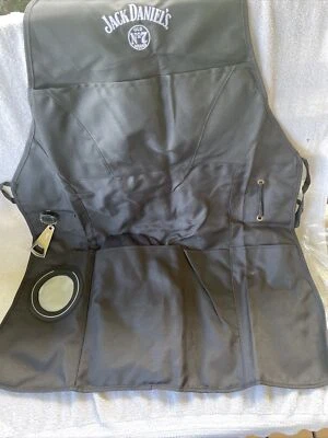 New Jack Daniels Apron Black Adjustable Barbecue Cooking One Size (33)
