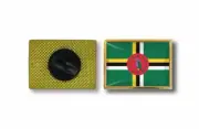 pins pin's flag national badge metal lapel backpack hat button vest dominica