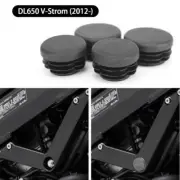 For Suzuki Vstrom 650 DL 650 V-strom DL650 Frame End Caps Hole Cover 2012-2022