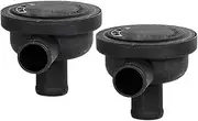 JIUYIN 2X Crankcase Ventilator Exhaust Valve 20Mm,Fit for Skoda, Jetta Golf Passat A4 A6 1.8T 06A 129 101D 06A129101D Engine PCV System
