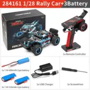 Wltoys 284161 RC Car 1/28 RC Rally Car RC Drift Car 30km/h RC Race Car 4WD 2.4G