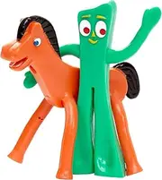 Gumby and Pokey Mini Bendable Figure Pair