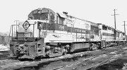 Erie Lackawanna (EL) #2518 Black & White Print